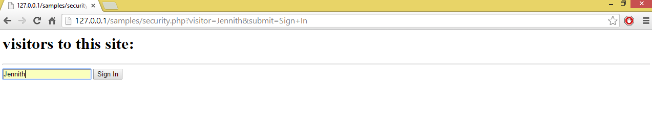 Fig - Security Output