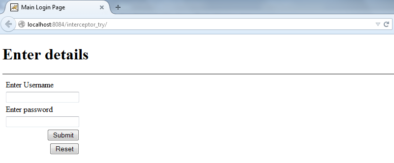 Figure: First dry run of application