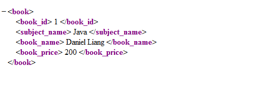 Figure: next.jsp page is executed but in development mode (in XML view).