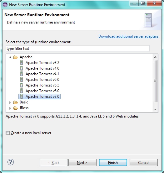 Fig - Tomcat integration with Eclipse