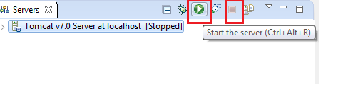 Fig - Start and Stop Tomcat Server